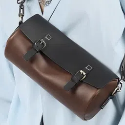 Mast & Harbour Men Colourblocked Detachable Sling Strap One Handle Messenger Bag-picture-23