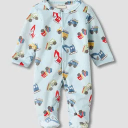 Juniors by Babyshop Boys Printed Sleepsuit-image-58