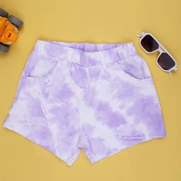 V-Mart Girls Printed Cotton Shorts-picture-23