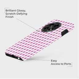 PEEPERLY Geometric Printed OnePlus 11 5G Back Case Mobile Accessories image 5