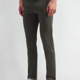 Arrow Sport Men Textured Urban Slim Slim Fit Trousers image 2