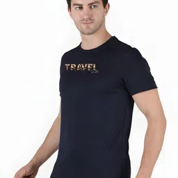 SZN Typography Printed Round Neck T-shirt image 2