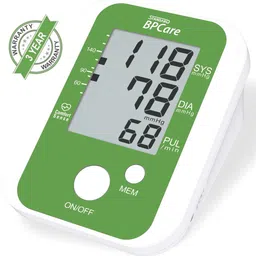 STANDARD BPCare Automatic Blood Pressure Monitoring Machine Advance Feature Digital BP Measuring Device With 3 Year Warranty - Bp Monitor-picture-22