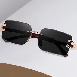 Arzonai Unisex Silver Sunglasses-picture-26