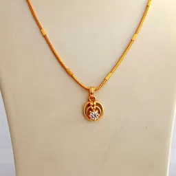Nawab Collection Gold-Plated Alloy Pendants with Chains-picture-22