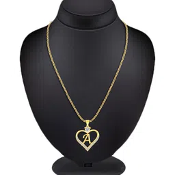 Heer Collection Silver-Plated Heart Shaped Pendants with Chains image 2