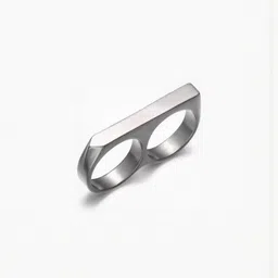 Teeragaj Set Of 3 Stainless Steel Finger Rings image 2