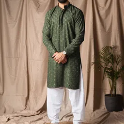 Rawayi Men Anarkali Kurta-image-57