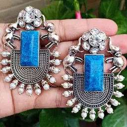 muccasacra Multicoloured Alloy Earrings-picture-36