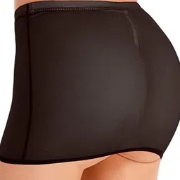 dahr Women's Hip-Shaping Control Shorts, Black, High-Waisted Seamless image 3