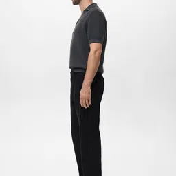 MANGO MAN Regular Fit Mid-Rise Cotton Jeans image 3