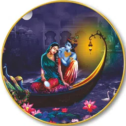 SAF Multicoloured MDF Religious Wall Paintings image 2