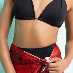 aoba EROTISSCH Printed Sarong Swimwear Cover up Bottom image 5