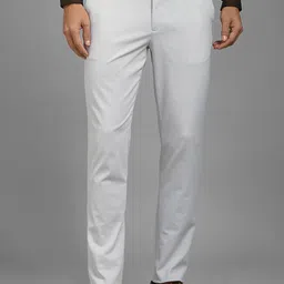 Louis Philippe Men Slim Fit Trousers-image-56