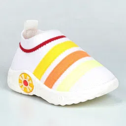 Lil Lollipop Kids Striped Slip-On Sneakers-picture-12