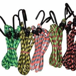 sbts Multipurpose Ultra Strong & Flexible Bungee Rope/Bike Luggage Rope Pack of 5 Multicolor-picture-2