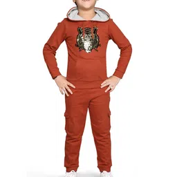 PLUM TREE Boys Hooded Reversable Sequin Sweatshirt And Cargo Pocket Jogger Pant Set-picture-37