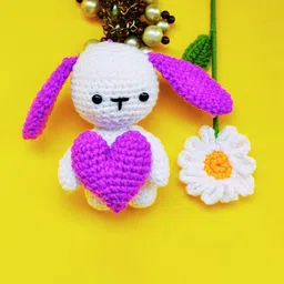 TheYUGO Crochet Cuddly Bunny Toy-picture-45