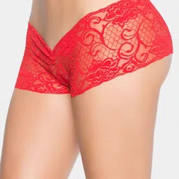BE IN LOVE Women Pack Of 2 Low-Rise Assorted Lace Hipster Briefs-image-45