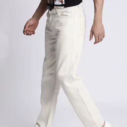 MASTERLY WEFT Men Jean Straight Fit Mid-Rise Stretchable Jeans image 3