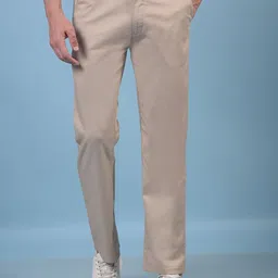 Crimsoune Club Men Smart Mid-Rise Straight Fit Chinos-image-61