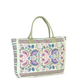 NFI essentials Women Printed Shopper Tote Bag image 4