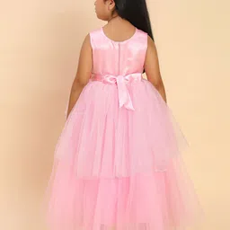 Toy Balloon kids Girls Sleeveless Net Fit & Flare Maxi Dress image 5