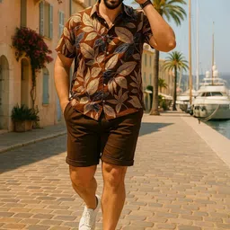 Big Hello - The Plus Life Men Training or Gym Fashion Shorts-picture-39