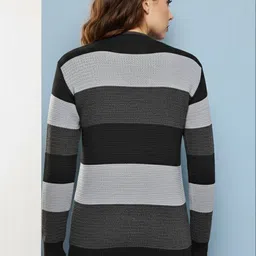 The Roadster Lifestyle Co Wool Straight Pullover Sweaters image 2