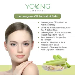 YOUNG CHEMIST Set Of 2 Lemongrass Essential Oil - 30 ml Each image 4
