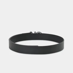 Calvin Klein Men Textured Leather Push Pin Belt image 3