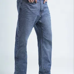 Red Tape Men Straight Fit Mid-Rise Light Fade Jeans image 4