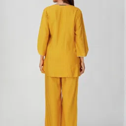 Bindigasm Embellished V-Neck Tunic With Palazzos image 5