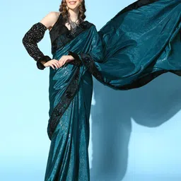 KAVINDI Floral Pure Silk Saree-picture-12