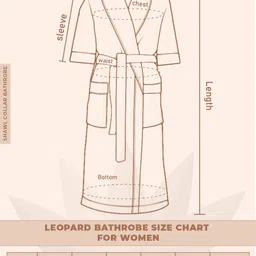 myntra elegant homes Leopard Bathrobe for women image 5