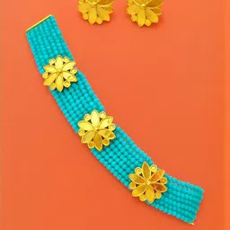 Balaji Gold Gold-Plated Copper Pendant image 2