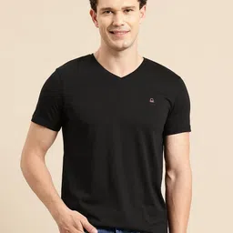 United Colors of Benetton V-Neck Regular Fit T-shirt-image-6