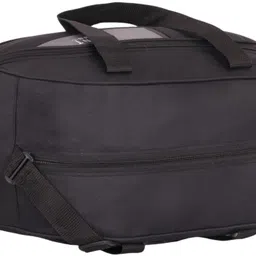decent 40 L Gym Duffel Bag - DB-615 BLACK DAFFLE & BLACK LUNCH BAG COMBO (40.L) - Black image 3