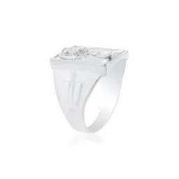 Missmister Unisex Silver Ring image 4