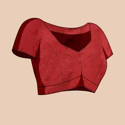 Moda Rapido Women Colourblocked Pure Cotton Block Print Saree image 2