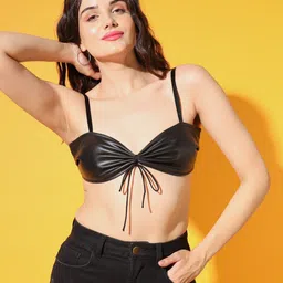 VANGULL Women Shoulder Straps Bralette Crop Top-picture-11