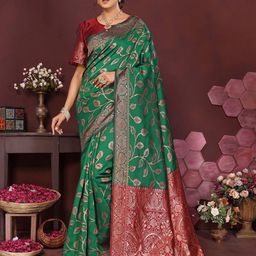 Varanga Woven Design Zari Banarasi Saree-picture-27