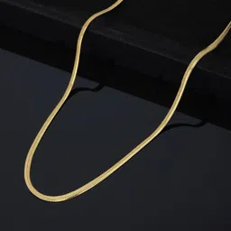 CARIA Premium Unisex Gold Plated Anti-Tarnish Stainless Steel Sneck Chain-picture-19