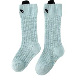 SYGA Kids Panda Patterned Cotton Above Knee-Length Socks-image-69