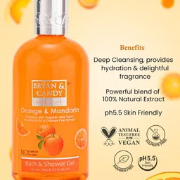 BRYAN & CANDY NEW YORK Orange Shower Gel- 300 ml image 4