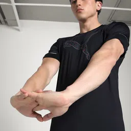 Puma TRAIN Active Mesh Men Slim-Fit T-Shirt-image-31