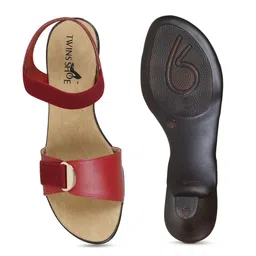 TWINSSHOE Women Round Toe Block Heels image 5