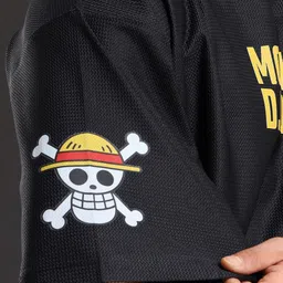 THE BEETEL HOUSE Men Printed Drop-Shoulder Sleeves Applique T-shirt image 5