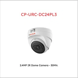 CP PLUS 1 Pcs Dome (Indoor) Camera 2.4MP 3.6MM 30MTR (CP-URC-DC24PL3) Security Camera-picture-19