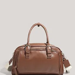 CORSICA PU Oversized Shopper Handheld Bag With Tasselled-image-32
